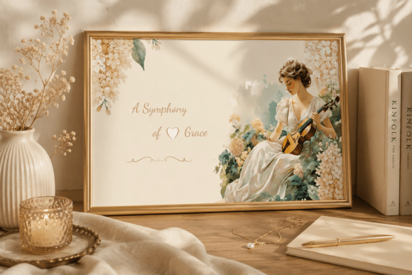 A Symphony of Grace Card: Integrating Timeless Elegance into Your Creative Workflow