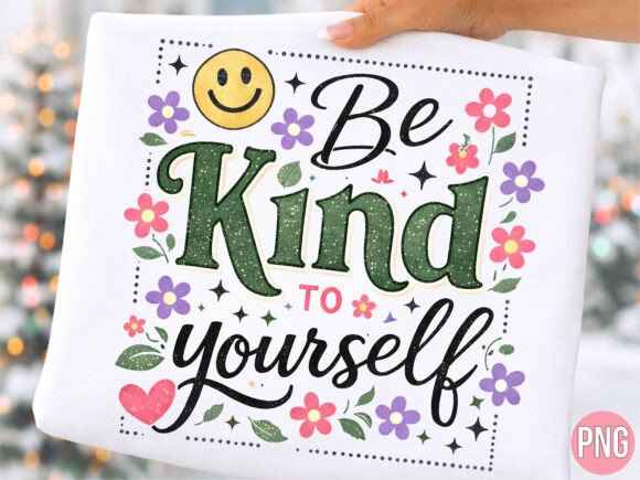 Be Kind to Yourself Mental Health PNG Guide