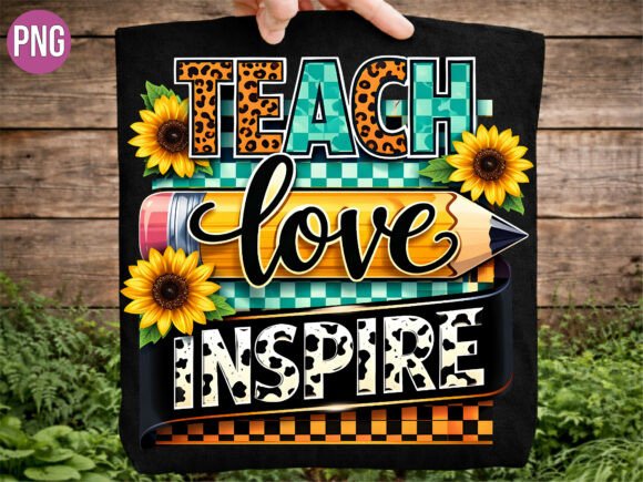 Bringing Warmth to the Classroom: Creative Uses for the Teach Love Inspire Teacher Sunflower PNG
