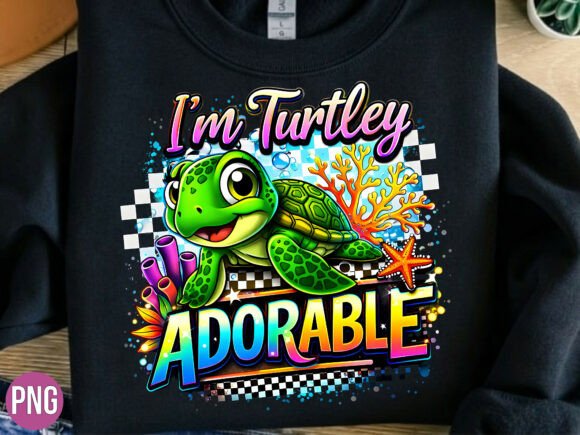 Evaluating the Im Turtley Adorable Cute Sea Turtle PNG for Creative Projects