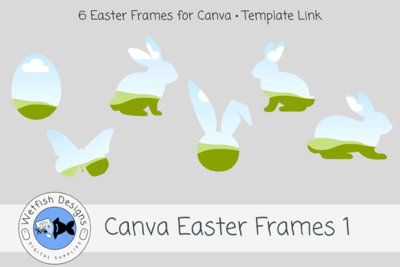 Streamlining Seasonal Design Workflows with Canva Easter Frames 1