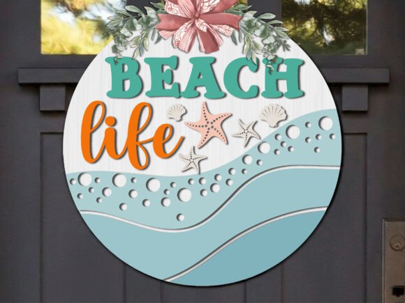 Summer Beach Life Starfish Sign SVG: A Practical Asset for Seasonal Crafts