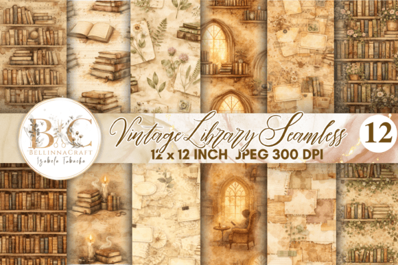 Vintage Library Seamless Digital Paper: A Practical Guide for Creators and Small Business Owners