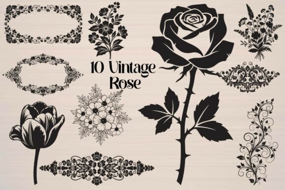Vintage Rose: A Practical Guide to Timeless Floral SVG Assets